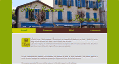 Desktop Screenshot of hotel-larenaissance-caylus.fr